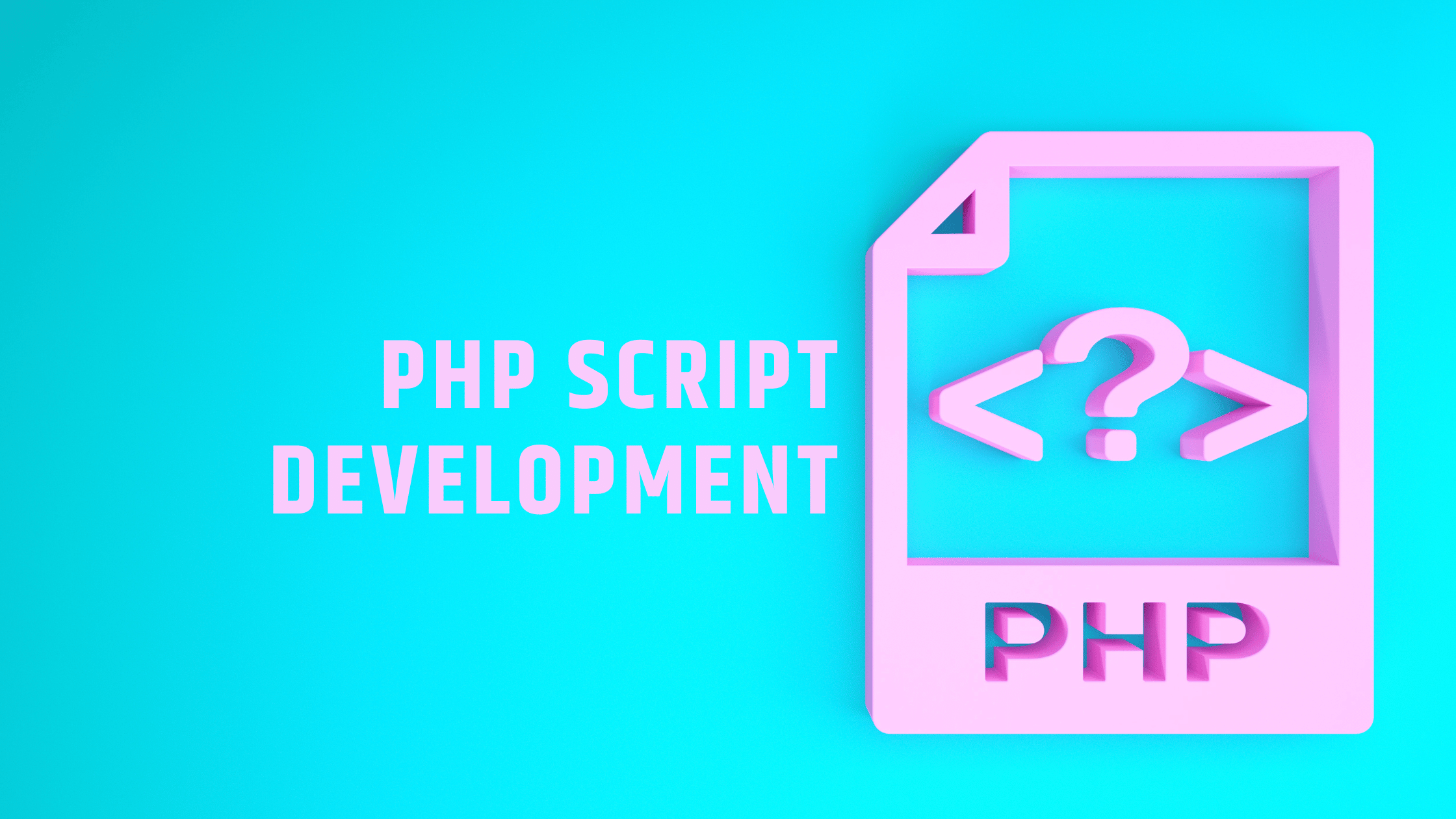 PHP script development